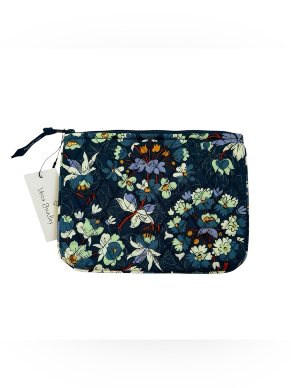 Vera Bradley Cosmetic Bag. “Floral Bursts”Pattern. Excellent Condition!